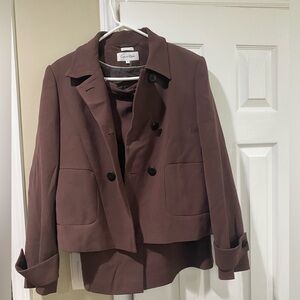 Calvin Klein Brown Skirt Set